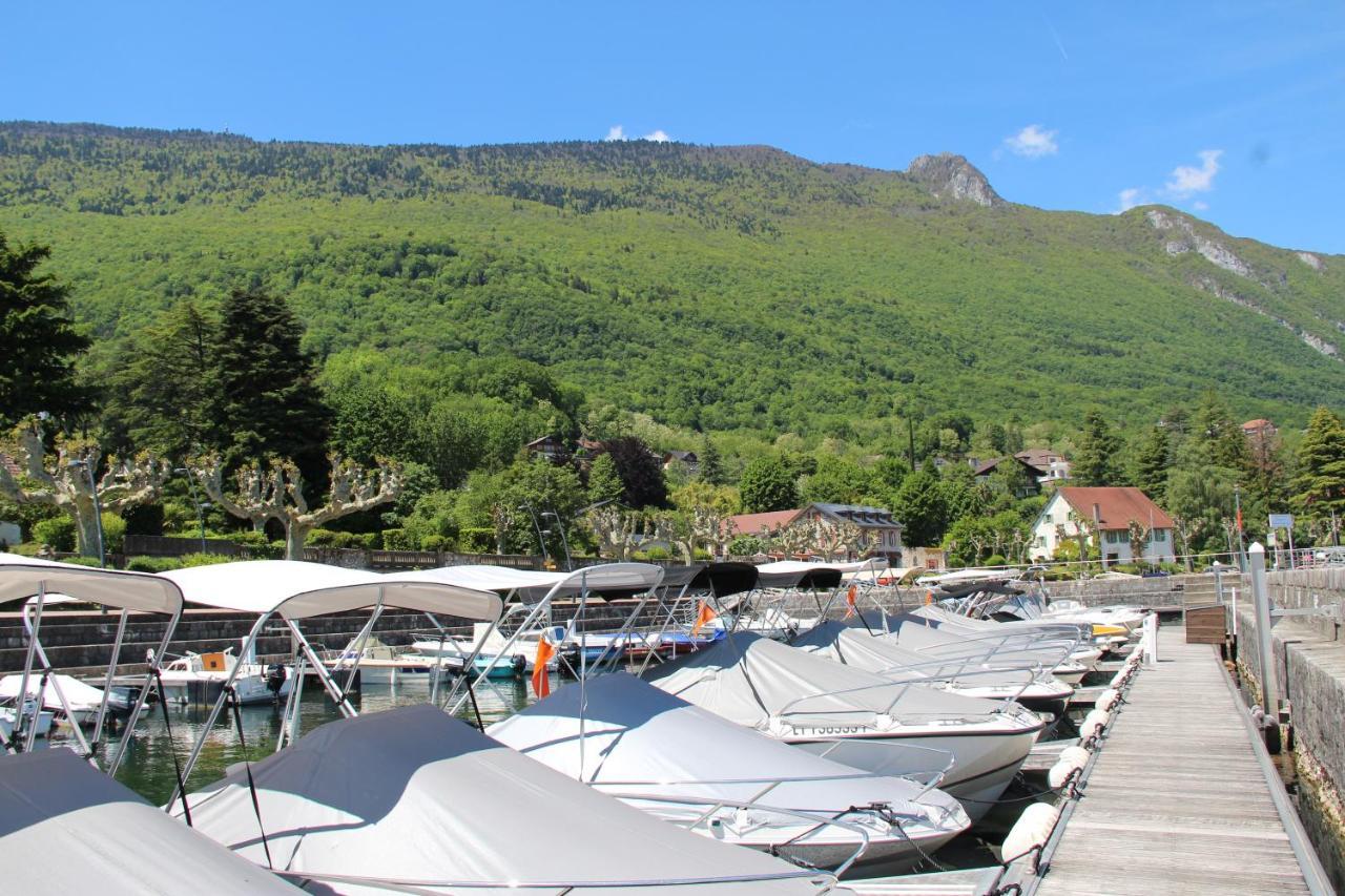 Pause Detente Sur La Port Du Bourget Du Lac 르보젯두락 외부 사진